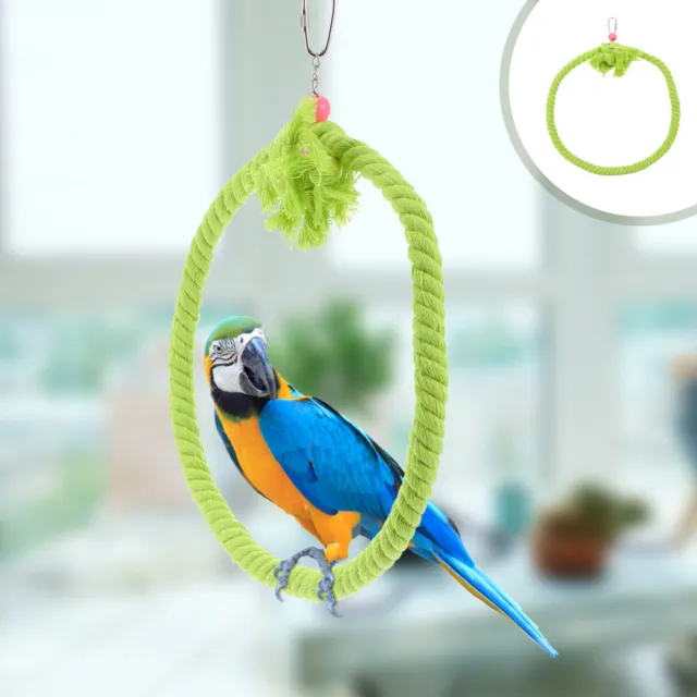 Papagei Spielzeug Baumwollseil Für Vogelkäfige Zubehör Papageienkäfige