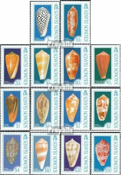Solomon islands 1327-1340 mint/MNH 2006 Kegelschnecken