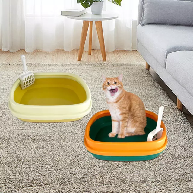 Kitty Litter Easy to Clean Litter Tray for Pets Small ,Large Cats