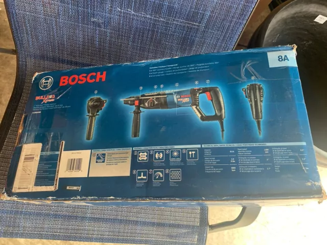 Bosch 11255VSR BULLDOG Xtreme 1" SDS-plus D-Handle Rotary Hammer 2