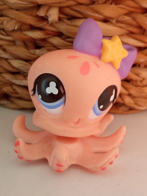 Figurine Littlest Pet Shop – Pieuvre Octopus #513, Occasion, Pour Collectionneurs