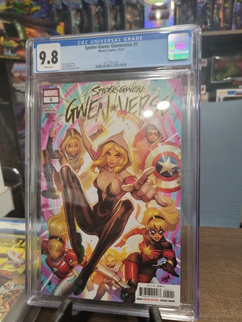 Spider-Gwen Gwenverse #5 (2022 Marvel Comics) 1st Print CGC 9.8