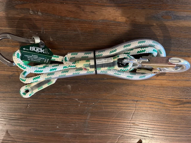 NEW Buckingham "Buck-A-Juster" P/N 9-8 secondary climbing belt