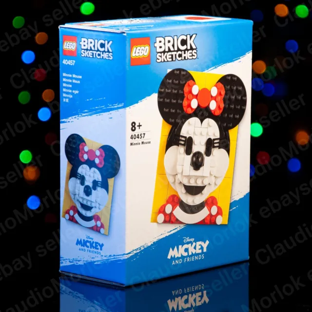 ⭐ LEGO 40457 Minnie Brick Sketches Disney Topolina Mickey Mouse