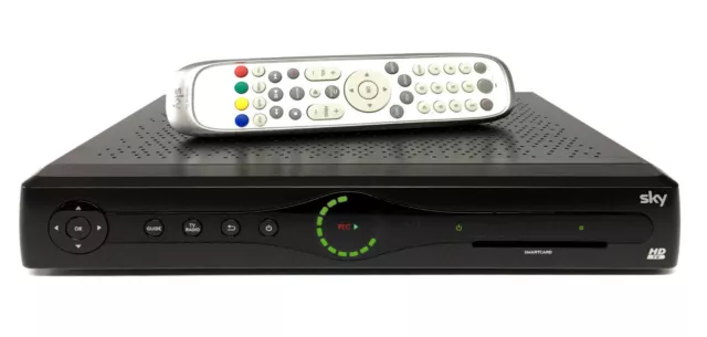 Humax PR-HD3000 SKY S HD4 DVB-S2 Twin Tuner Sat Receiver + HDMI Kabel Sehr Gut