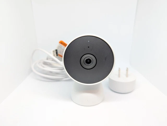 GOOGLE NEST CAM Indoor Wired Security Camera GJQ9T 2nd Gen