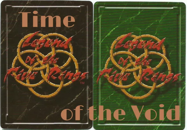 Commons ToV Time of the Void L5R CCG Legend of the Five Rings Clan Wars
