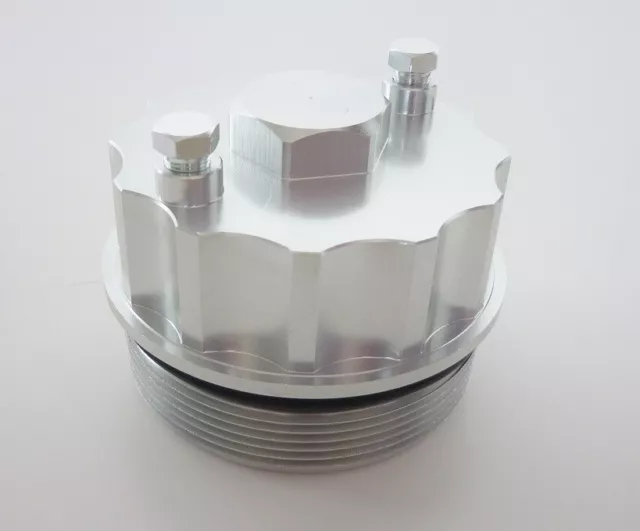 BMW E34 E39 E32 E38 E31 E53 6 cilindri Coperchio filtro olio V8 adattatore coperchio filtro olio M5
