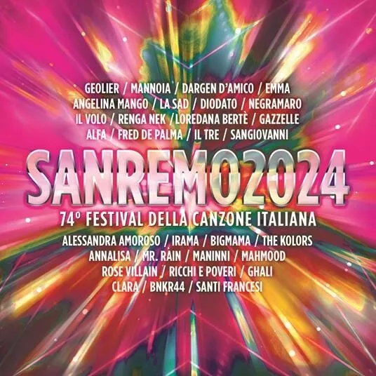 Sanremo 2024. 74° Festival della Canzone Italiana - CD NUOVO SIGILLATO 2024