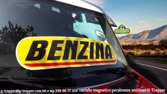 cartelli auto magnetici vetro tipo NOLEGGIAMI multiuso innovativo scritte varie 3