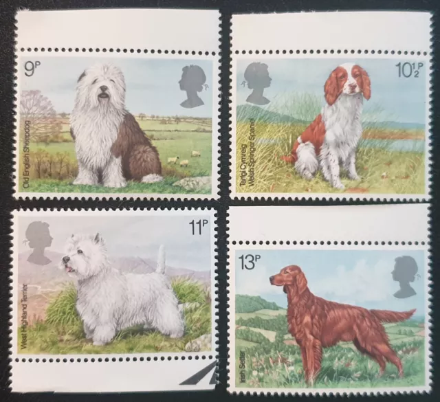 DUZIK S: GB 1979 Dogs Complete Set SG1075-1078 MNH (Nos4232)**