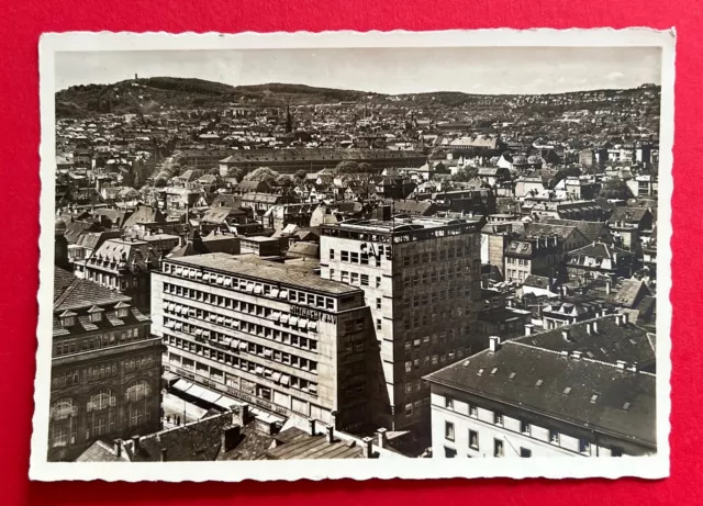 Foto AK STUTTGART 1941 Blick auf Mittnachtbau und Hasenberg   ( 112998