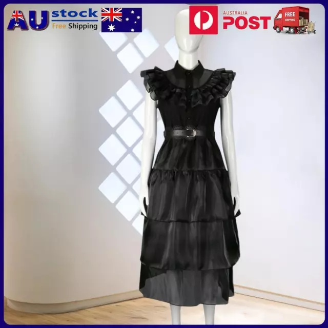 Cosplay Dress with Belt Cosplay Costume for Kids and Adults (M Aldult)