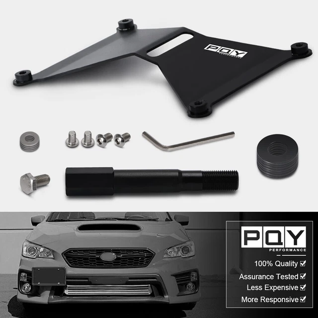 Front Number License Plate Holder Mount Bracket Angle Adjust For Subaru WRX STI