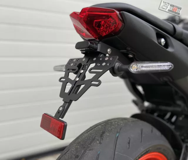 BRUUDT Kennzeichenhalter Kurz Tail tidy für Yamaha MT09 MT 09 MT-09 SP 2021-2023