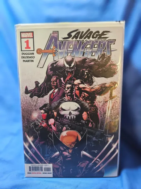 Savage Avengers #1 (Marvel Comics, 2019) Wolverine, Venom, Punisher VF/NM