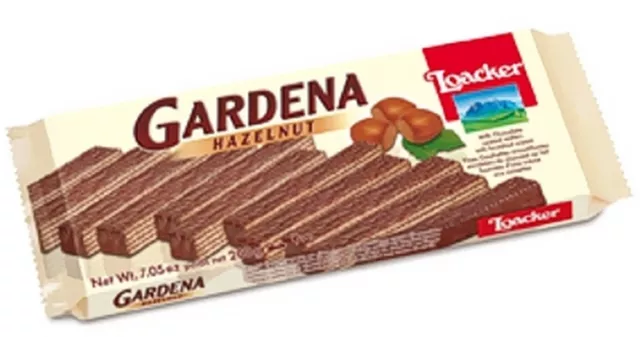 Schoko Waffeln Hazelnut Gardena 200 gr. - Loacker