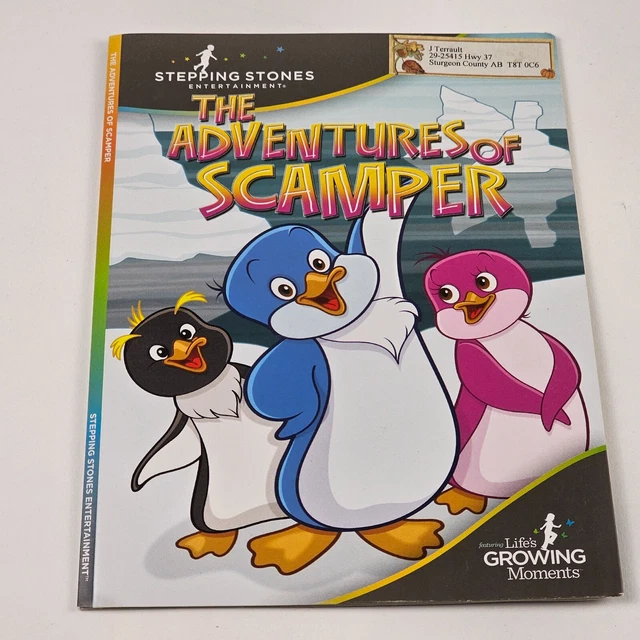 THE ADVENTURES OF Scamper the Penguin DVD - STEPPING STONES ...