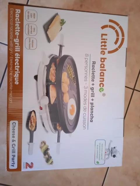 LITTLE BALANCE - Cheese & grill party raclette-grill-crepes 2