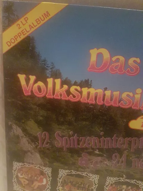 Das große Volksmusikvergnügen 2 LP, 12 Spitzeninterpreten, 24 neue Erfolgstitel 2