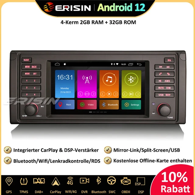 Android 12 Autoradio Für Peugeot Expert 2016-2023 – 10,4 Zoll Touchscreen, 4G/WiFi, CarPlay, Rückfahrkamera
