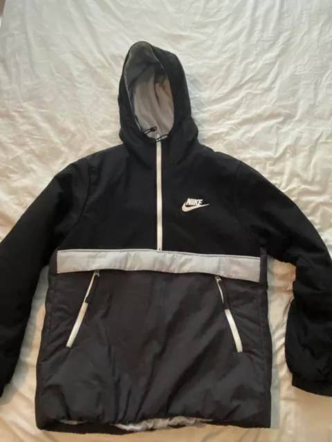 Nike Sportswear Hybrid Synthetic Fill Padded Jacket Coat Men’s Small Black VGC