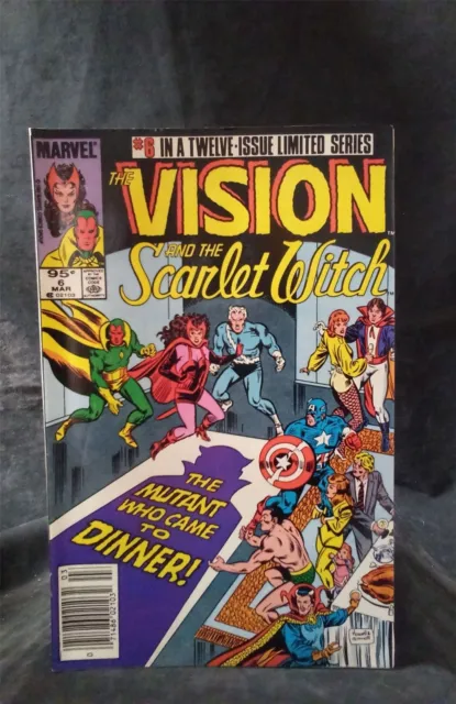The Vision and the Scarlet Witch #6 1986 Marvel Comics Comic Book