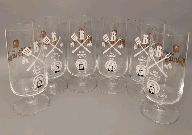 Bitburger Biergläser-Set – 6x Geeichte Humpen à 0,3 Liter, Für Bier & Getränke
