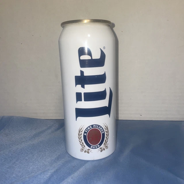 Vintage Style 16oz Miller Lite Aluminum Pint- Estate Find