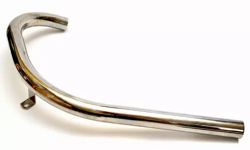 Exhaust Pipe BSA C15 Years 1958 on. Chrome finish Part No. 40-2835 U K Made
