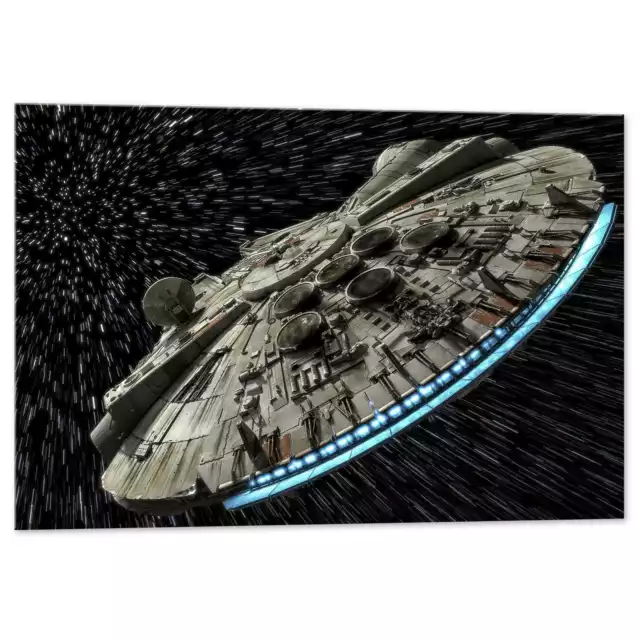 Bild Star Wars Millenium Falcon Sterne dekorativen Druck auf Leinwand sw052