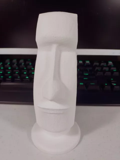 Moai Statue Easter Island Head 6 inches Tall - 3D Printed