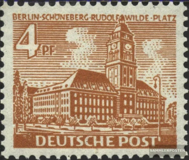 Berlin (West) 43 postfrisch 1949 Berliner Bauten
