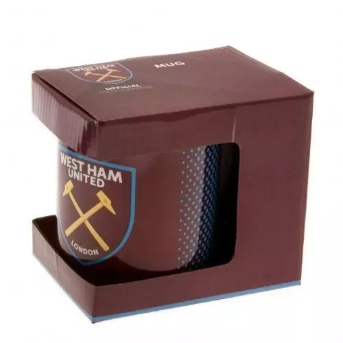 West Ham United FC 11OZ Ceramic Mug (FD) Official Merchandise NEW UK