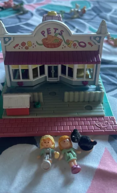 Vintage Polly Pocket: Pet Shop - Pollyville Bluebird