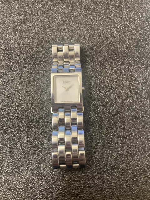 USED Citizen Eco-Drive Women's Silhouette Watch. Needs Repair- Capacitor. A DEAL