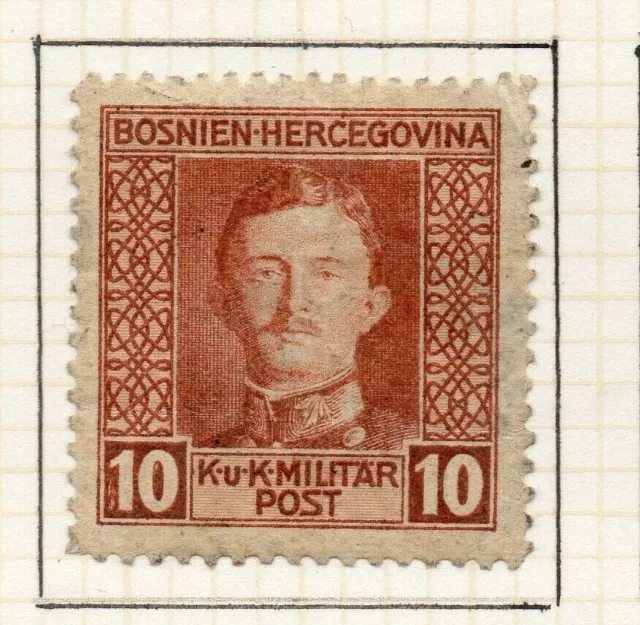 Bosnia and Herzegovina Early 1900s Early Issue Fine Mint Hinged 10h. NW-169990