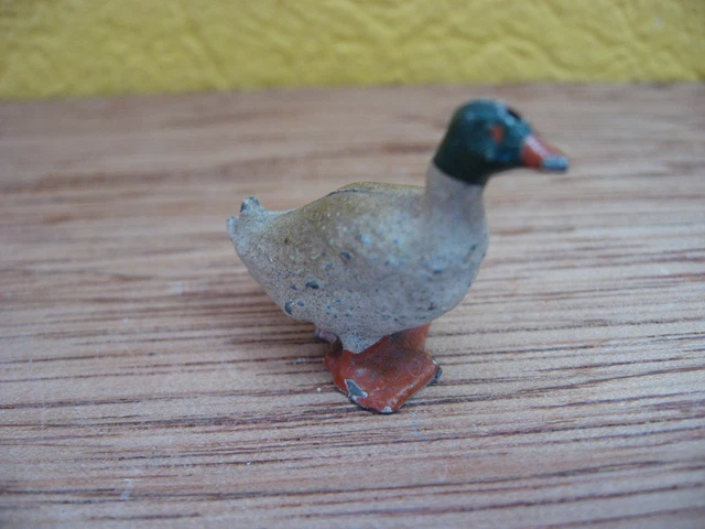 Figurine Ferme Bf Dc  Plomb Creux  Canard