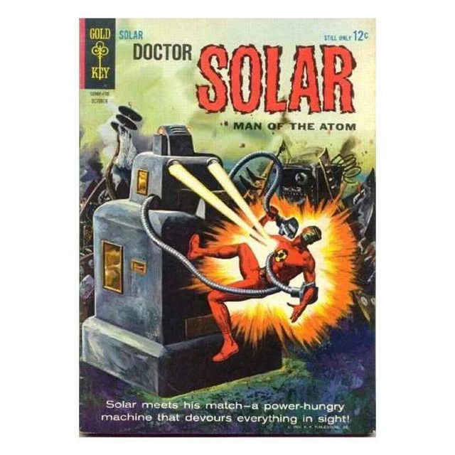 Doctor Solar: Man of the Atom (1962 series) #9 in F minus. Gold Key comics [u{