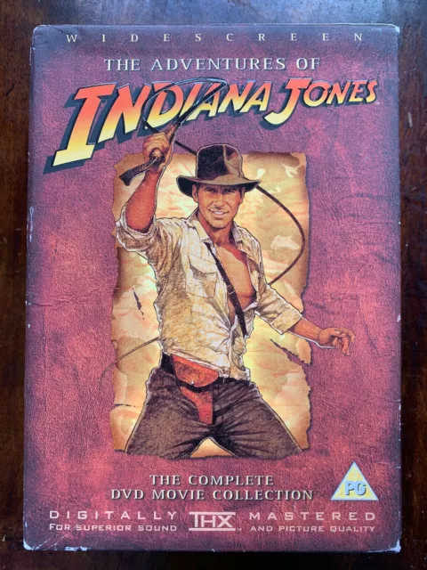 Indiana Jones Trilogie DVD Coffret Classique Action Films 4-Discs