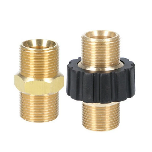 Solid Brass Universal Tap Connector Mixer Kitchen Garden Hose Adaptor Fitting