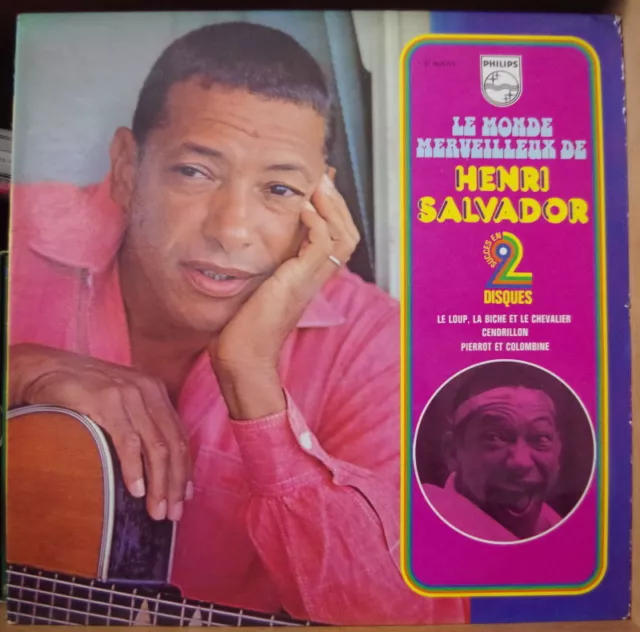 Henri Salvador Le Monde Merveilleux De Henri Salvador Gatefold Cover French Lp
