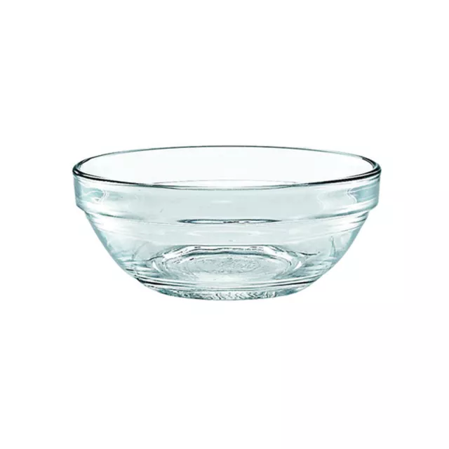 6x Glass Bowl 90mm 120ml Duralex Lys Toughened Glass Stackable Condiment SMALL