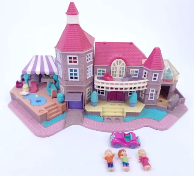 Polly Pocket Light up Magical Mansion House Bluebird Toys 1994 Vintage