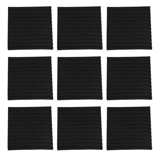 50 pezzi 12 slot antincendio isolamento acustico protezione cotone assorbimento rumore I8S9