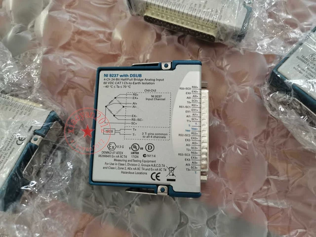 National Instruments NI 9237 cDAQ modulo ingresso deformazione/ponte, D-Sub