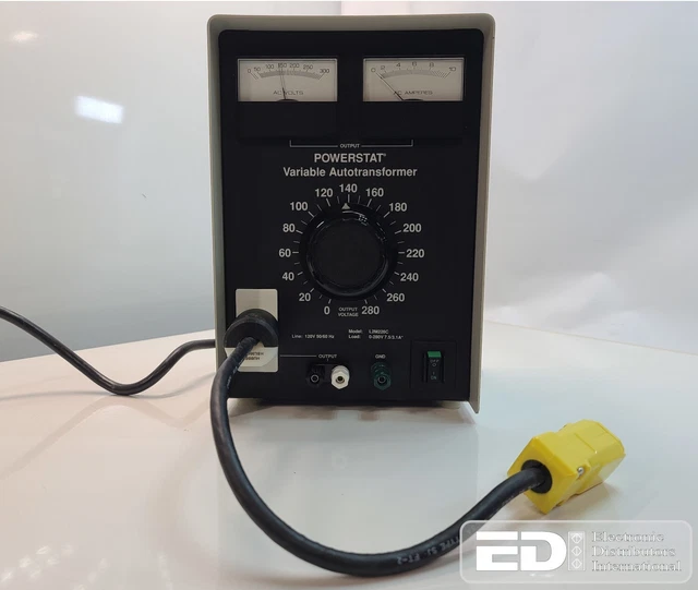 Warner Powerstat L2M226C Variable Autotransformer - Input 120V/Output 0-280V