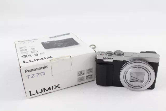 Panasonic Lumix DMC-TZ70 DIGITAL COMPACT CAMERA w/ Original Box WORKING