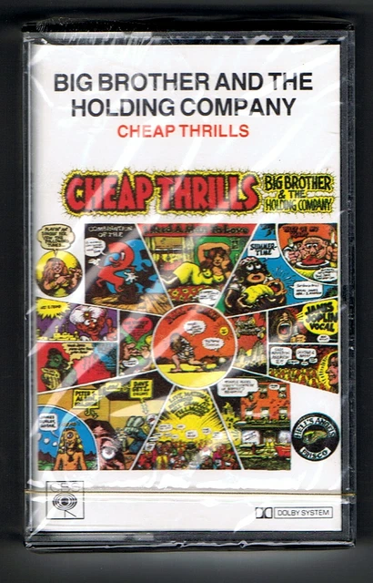Big Brother & The Holding Company - Cheap Thrills - Cassette Tape -  Mint/Sealed