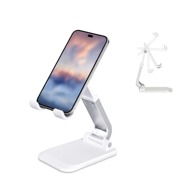 Adjustable Cell Phone Stand - Silicon Pad, Angle & Height